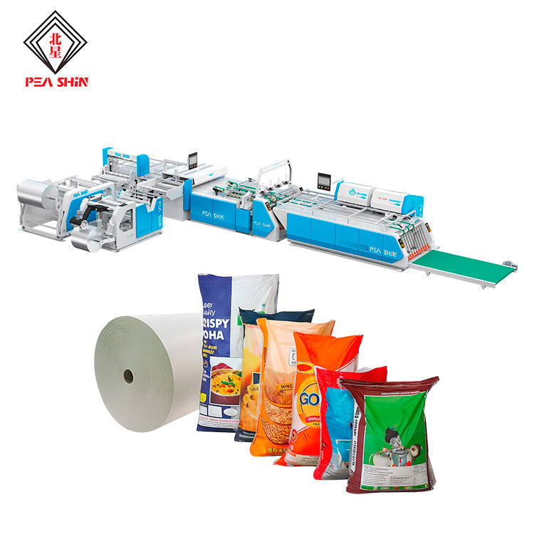 PS-IH650 PE Film Cutting & Inserting & Sewing & Hemming Machine