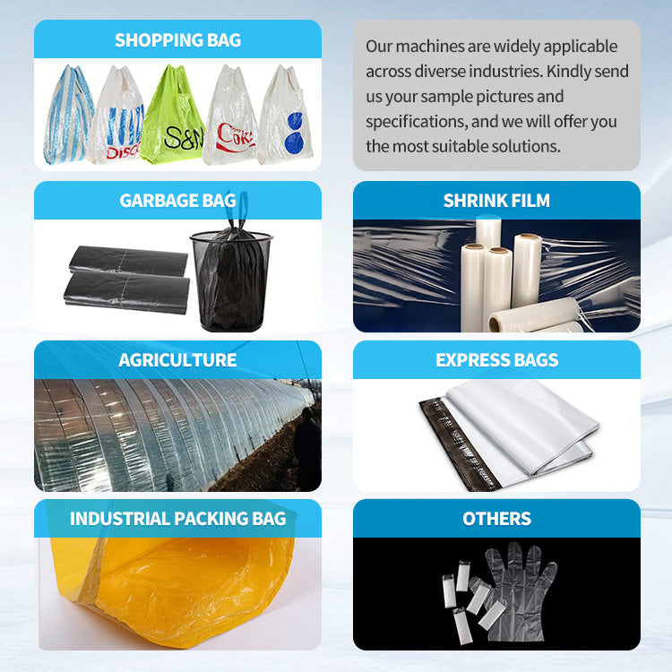 PS55/60/55-1500ABC Automatic Agricultural Biodegradable HDPE/LDPE/LLDP ...